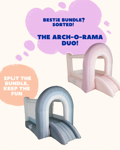 Arch-O-Rama Duo indoor climbing set for toddlers and kids